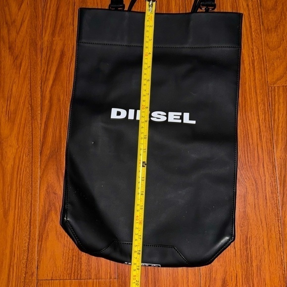 Diesel Sakettino Bag unisex travel with long strap coated crossbody tote - Picture 5 of 10